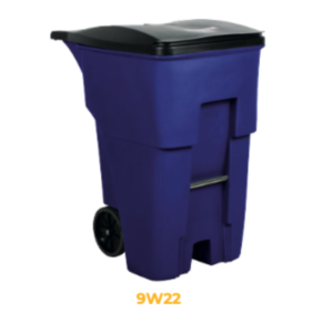 Contenedor C/Ruedas Brute 359.6L